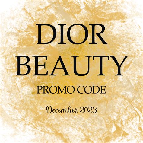 dior december codes